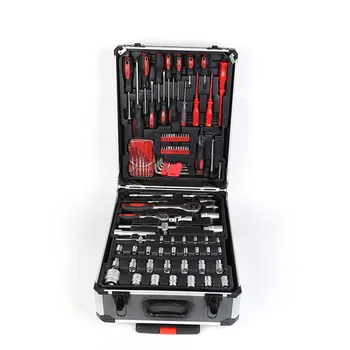 

186 pcs Of Auto Ship Repair Tools Tie Rod Tool Setwrench Socket Assemblyprofessional Car Repair Tool Sethardware Toolbox