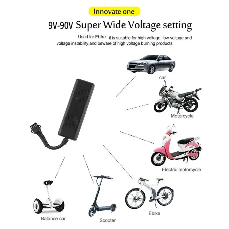 VODOOL GT02A автомобиля gps трекер 4 полосы 850/900/1800/1900 МГц GSM/GPRS SMS gps локатор в режиме реального времени отслеживания устройства
