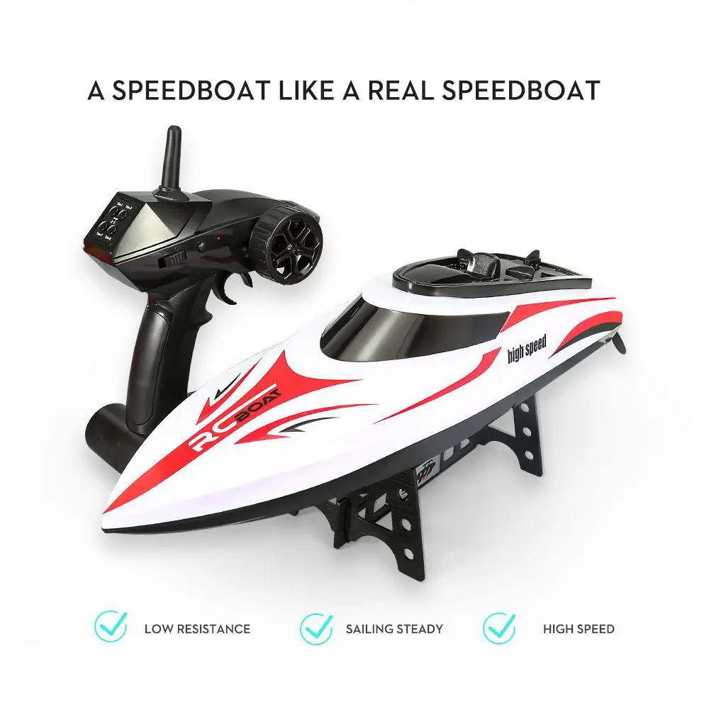 

Electric Remote Control Boat Jd-h830 Remote Control Model Navigation Toy High-Speed Remote Control Automatic Capsize