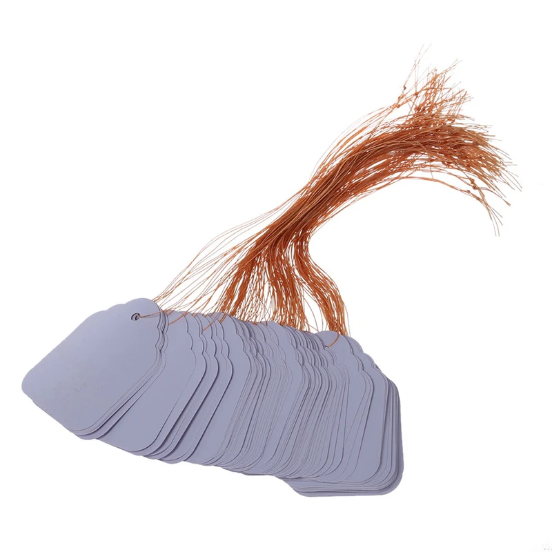 100 шт. Водонепроницаемый металлических полос Садоводство надписи подвесные