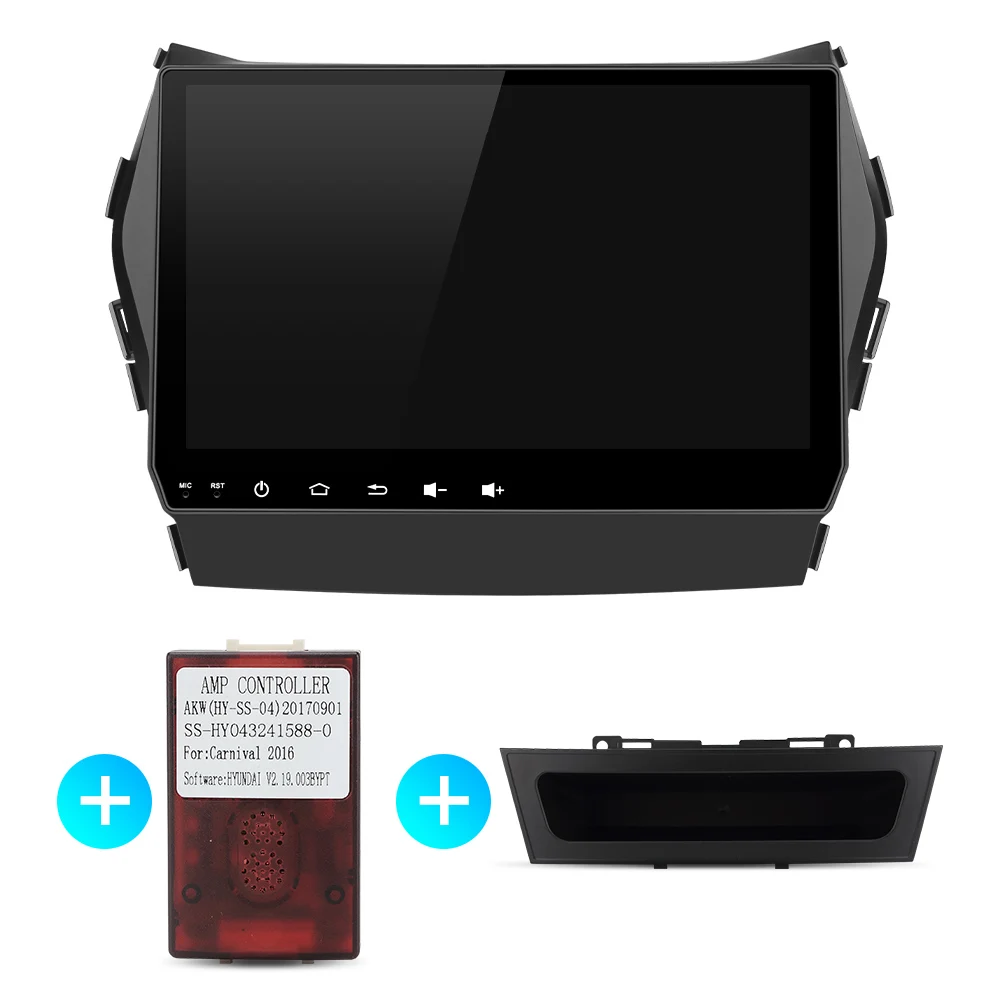4G ram DSP Android 9,0 PX6 автомобильный Радио dvd НАВИГАЦИЯ gps видео радио плеер для hyundai IX45 Santa Fe 2013// Автомобиль - Цвет: with C and S