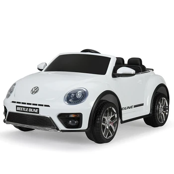 

Kids Electric Ride on Beetle Cars Children's Four-wheel Dual Drive Electric Toy Car Remote Control Rechargeable Baby Car BB3138