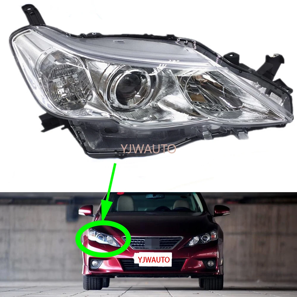 

Передняя фара в сборе для Toyota Mark X Reiz 2010 2011, фара на замену для дневных ходовых огней, автомобильные фары в сборе