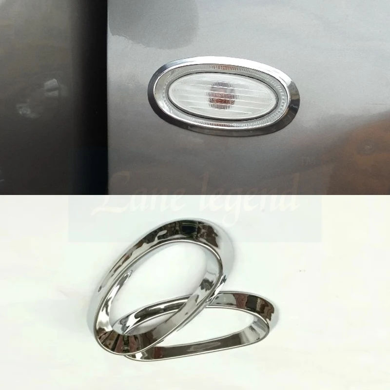 Для Nissan qashqai j10 2013 2012 2011 2010 2008 2 1 6 хромированный боковой светильник крышка