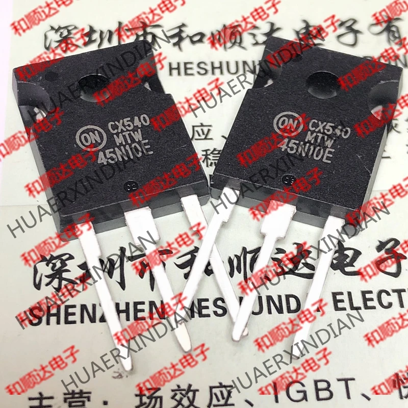 5 шт., новые оригинальные кнопки MTW45N10E-247 100V 45A