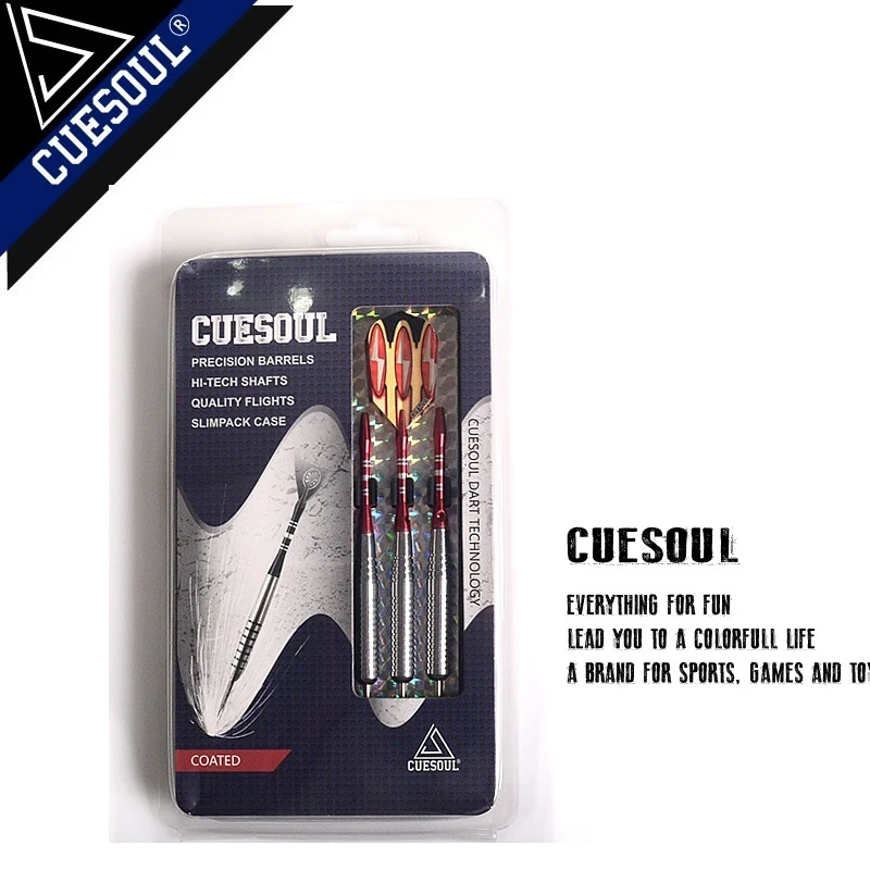 3 шт./компл. CUESOUL 21 г 16 см Дротика s Профессиональный наконечник для Дротика, сталь комплект с Медь Dardo тела и Алюминий Dardos вал оранжевый полета