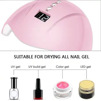

36W Nail Dryer Nail Light Uv Led Gel Smart Led Quick-Drying Induction Nail Lamp Intelligent Nail Lamp