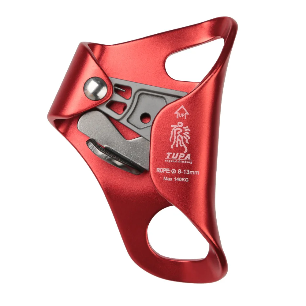 Aluminium Mountaineering Rock Climbing Jumar Clamp Chest-style Handheld Risers Fall Protector Climbing Anti-dropping Device