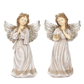 

Fairy Garden - LED Angel Fairies Figurines Accessories for Outdoor or House Decor Fairy Garden Supplies