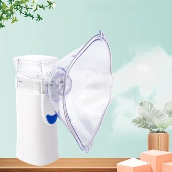 

Mini Handheld Portable Nebulizer Silent Medical Steaming Inhaler Adult Kids Respirator Humidifier Mask atomizer Nozzle atomizer