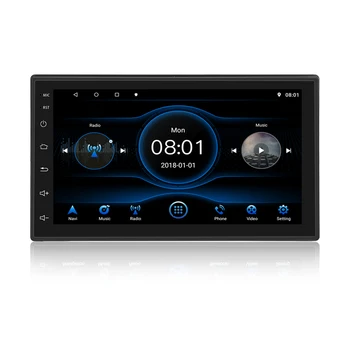 

2Din 7'' Touch Screen GPS WIFI Bluetooth FM Stereo Audio Player Car Android Multimedia Player Auto Radio