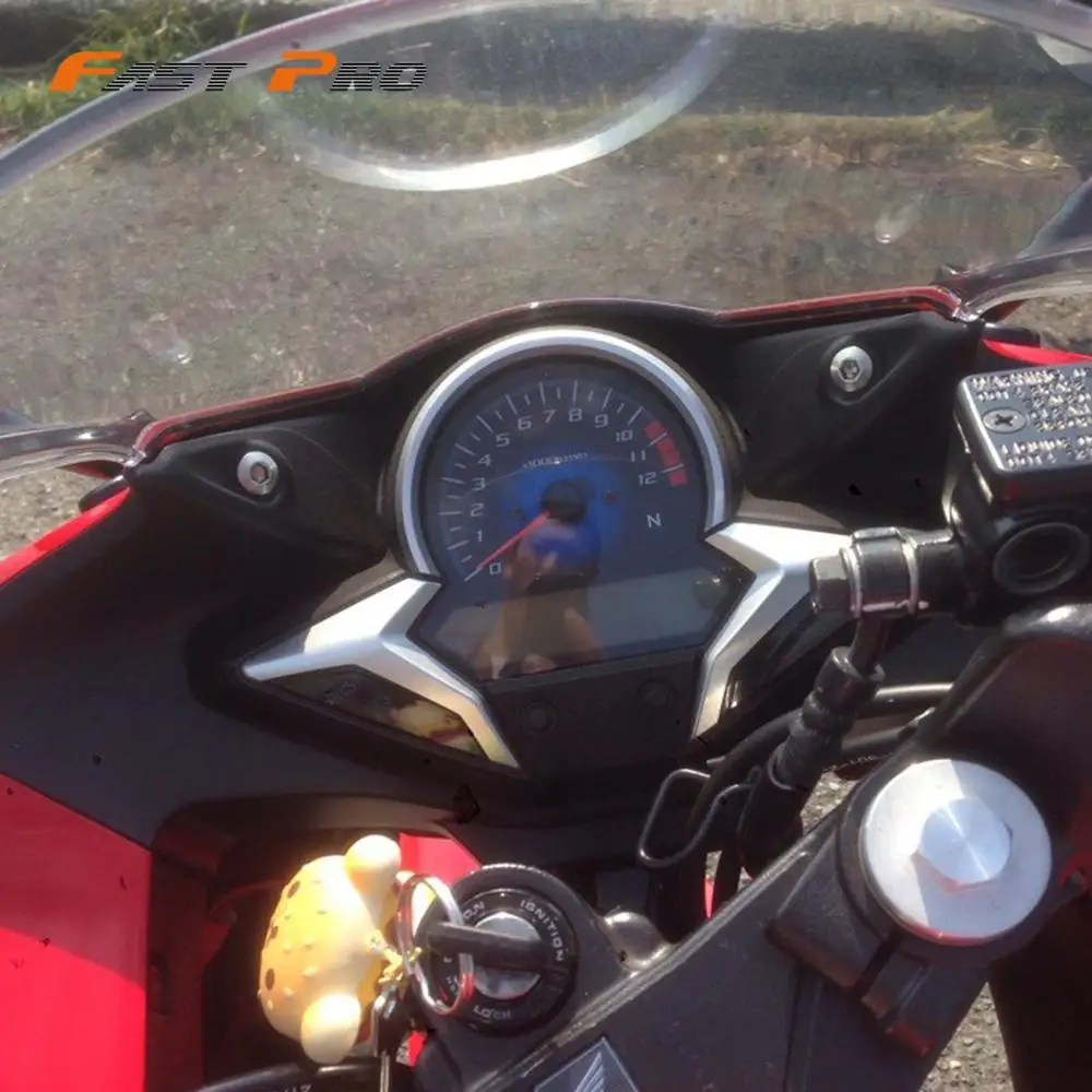 Мотоцикл DC 12 В черный Спидометр Тахометр одометр инструменты для Honda CBR 250 CBR250R 2011 2012 2013