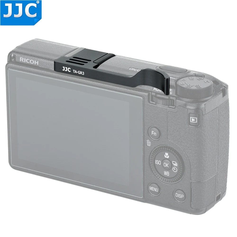 JJC TA-GR3 Thumbs-Up-Grip для камеры Ricoh GR III рукоятка с Горячий башмак Крышка камеры s аксессуары