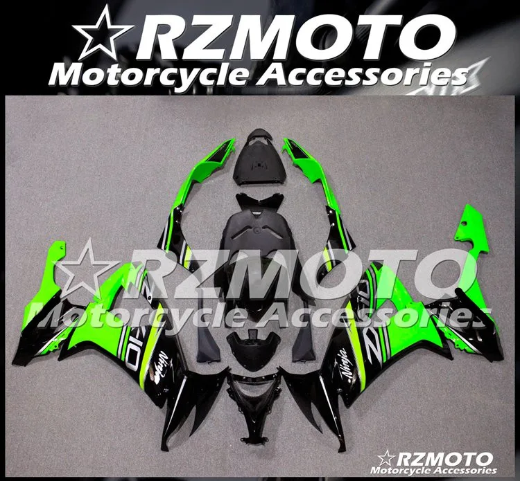 ABS мотоцикл обтекатель комплект для KAWASAKI ZX-10R 2008-2010 год кузов литьевая форма Магазин № 2240