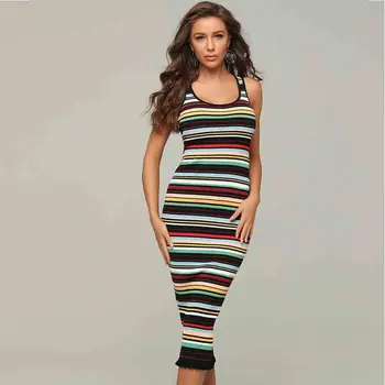 

Ocstrade 2020 Sexy Mermaid Bandage Dress Elegant Women Summer Colours Mid Bandages Dress Bodycon Celebrity Evening Party Dress