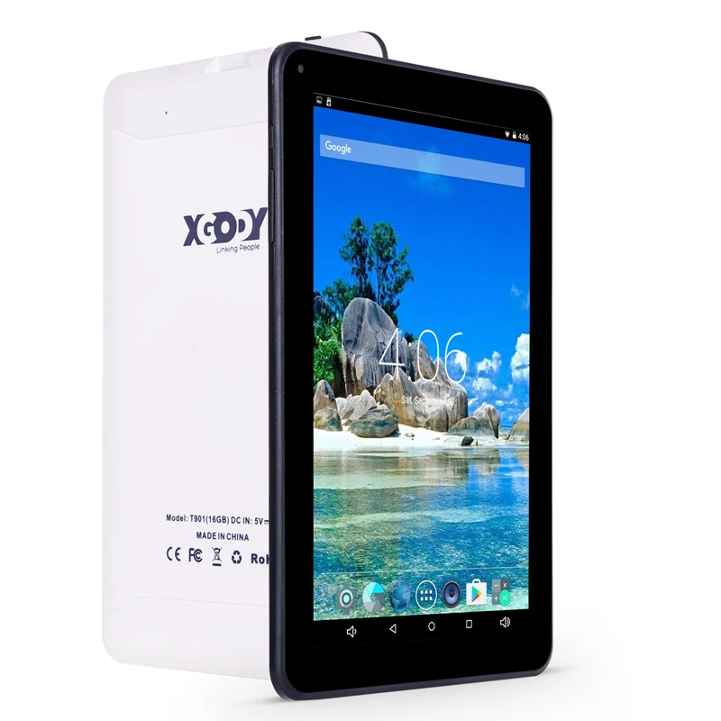 XGODY T901 9 дюймовый планшет с четырёхъядерным процессором Android 6 0 ОЗУ 1 ГБ ПЗУ 16 Гб