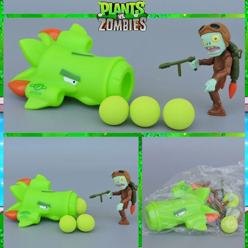 PVZ растение и зомби и Peceshooter ПВХ экшн-модель игрушки высокого качества для детей