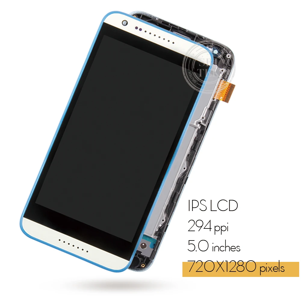 Сенсорный ЖК-экран для htc Desire 620G с рамкой для htc Desire 620G, дигитайзер, запасные части 620 620U 620T