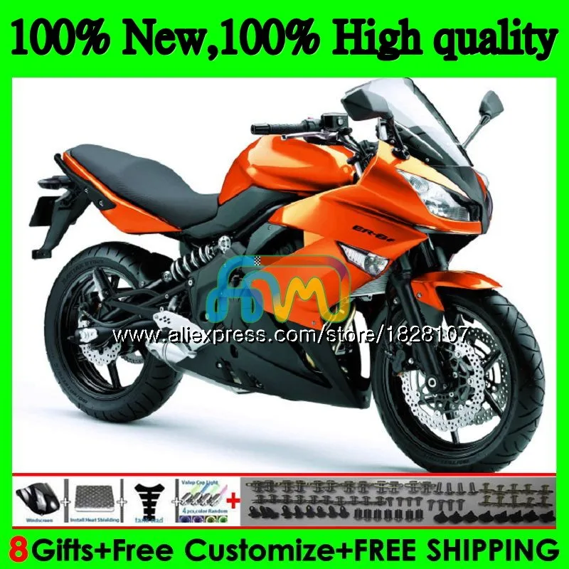 Тюнинг-пакет для KAWASAKI 650R ER 6 F светильник orange 650 R ER6 F 09-11 31BS. 7 ER 6F 650-R ER-6F ER6F 09 10 11 2009 2010 2011 обтекатель