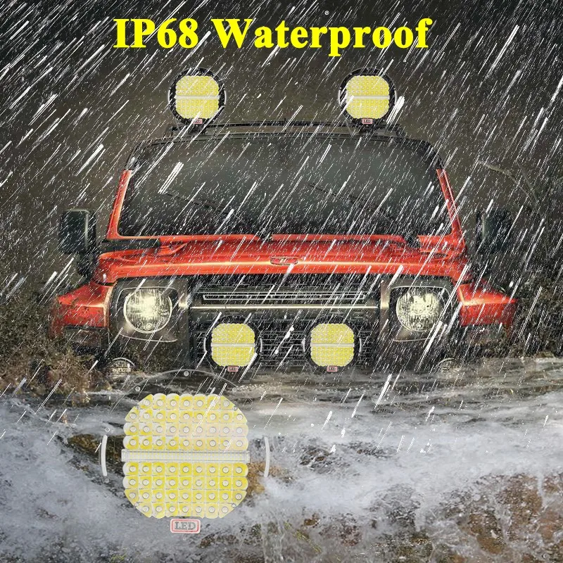 CREK 9 &quot378 Вт внедорожная Светодиодная панель рабочего света 4x4 внедорожник