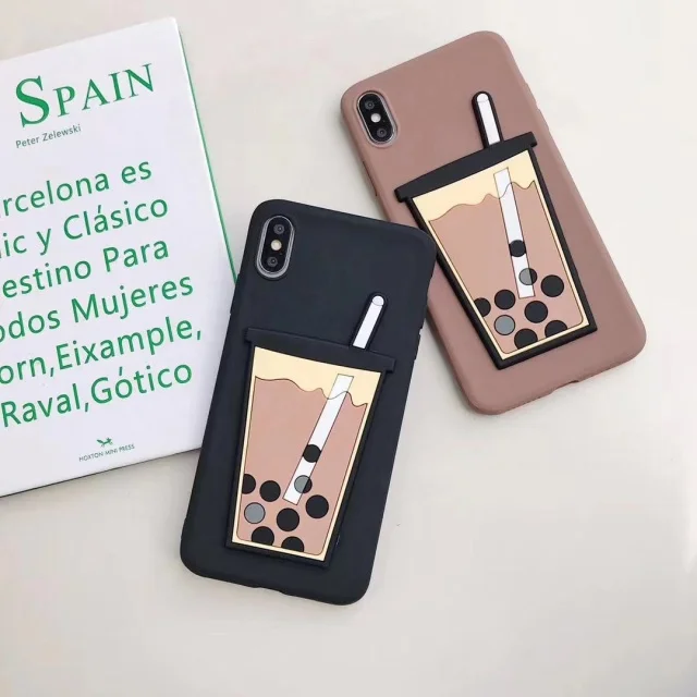 Забавный мягкий чехол Boba с жемчугом и молочным чаем 11 11pro apple X xs max, чехол для мобильного телефона iphone 8, 7 plus, 6s, 6, XR, все включено, силикон