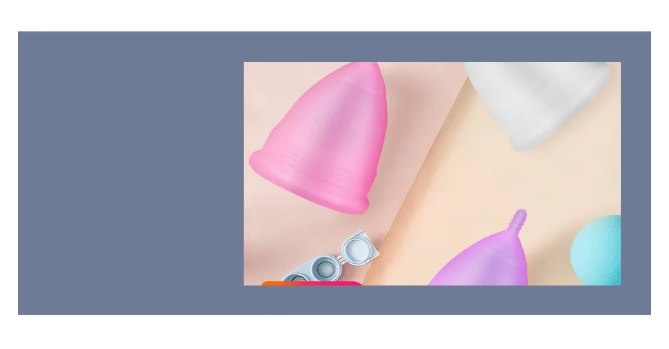 Популярная поколение медицинского класса Силиконовые гигиенические менструальные женские менструальные чашки купе менструэлл 2 шт./лот скидка