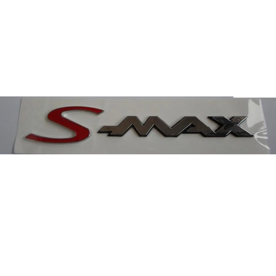 "S-Max" Chrome Abs Car Trunk Numero Posteriore Lettere Badge Emblem Decalcomania Sticker Per Ford S Max