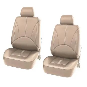 

4 / 9Pcs Universal Rear Bench Cover Full Set Car-Styling Pu Leather Car Protector Car Seat Cover Interior Accessories