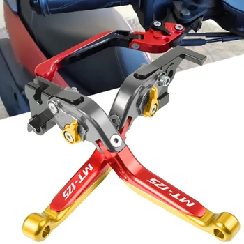 

Motorcycle Extendable Adjustable Lever Motorcycle Brake Clutch Levers For Yamaha MT125 MT 125 MT-125 2015-2017 Motorbike Brakes