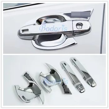 

Front Door Handle Cover And Bowl Insert Trim Panel Chrome Car Styling 2016-2018 For Toyota C-HR CHR C HR Accessories