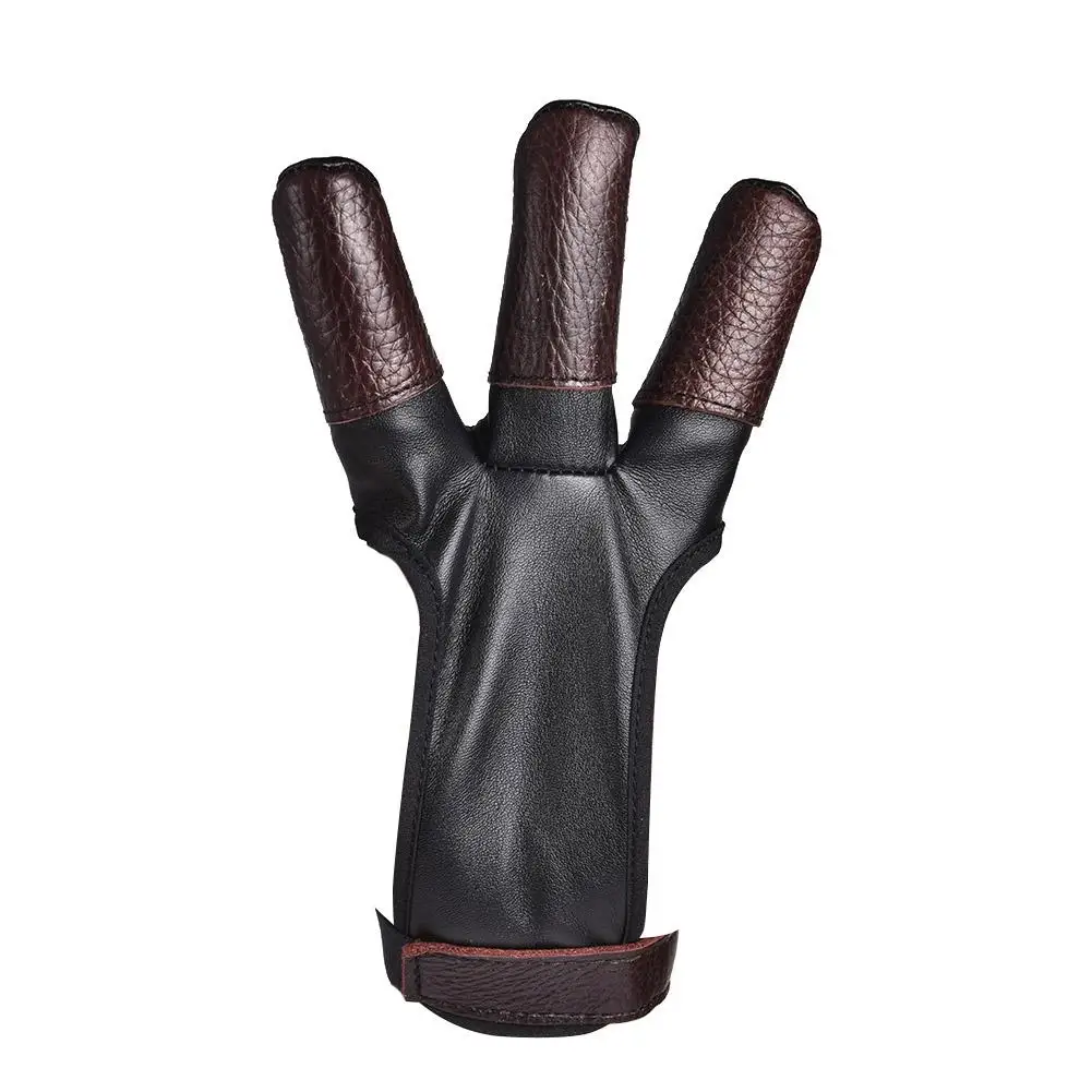 MagiDeal Gants à 3 Doigts Réglable Protège-Doigts Garde Protection pour Tir à larc Chasse MagiDeal Gants à 3 Doigts Réglable Protège-Doigts Garde Protection pour Tir à larc Chasse