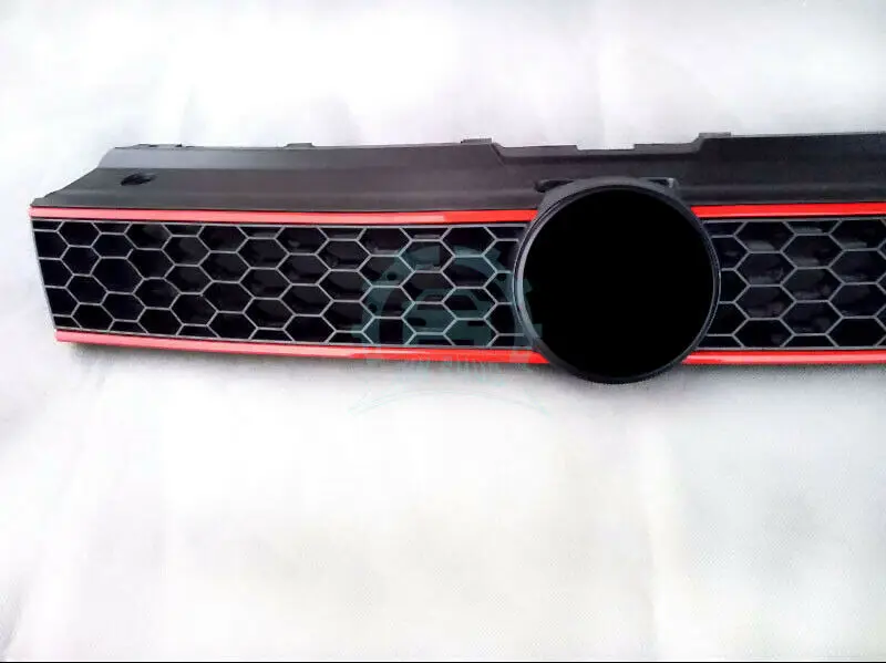 Передний бампер, капот решетки с красной крышкой для VW CROSS POLO Sporty 12-13uhd