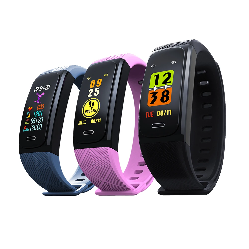 

Smart Bracelet Men Women Bluetooth Sports Fitness Tracker Heart Rate Health Wristband For Apple Xiaomi Huawei Android IP68