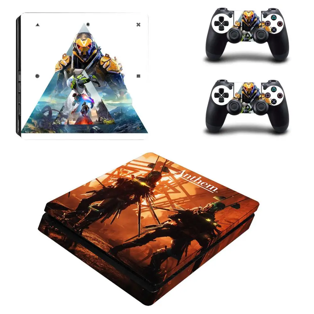 YSP4S-3292 Игровой гимн PS4 Slim sticker s Play station 4 кожи наклейки для playstation 4 PS4 Slim консоли и контроллера Скины Виниловые - Цвет: YSP4S-3292