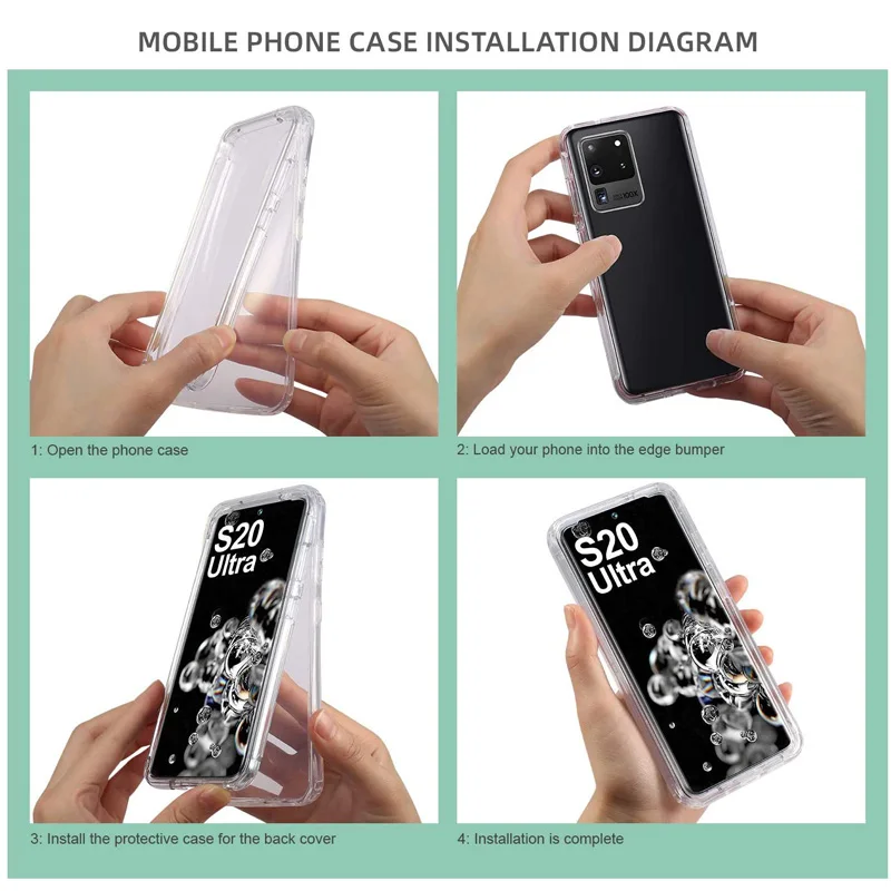 حافظة لهاتف سامسونج جالاكسي S25 S24 S23 S22 S21FE...