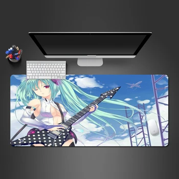 

Hatsune Miku Anime Mouse Pad Senior Antiskid Mouse Mat Game Computer Large Desk Mat To Gamer Mause Pad Give Boyfriend Gift