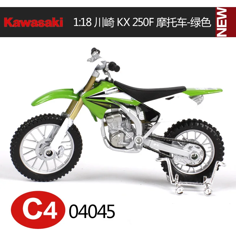 Maisto 1:18 Kawasaki Ninja мотоцикл металлическая модель игрушки для детей подарок на день рождения Коллекция игрушек - Цвет: Красный