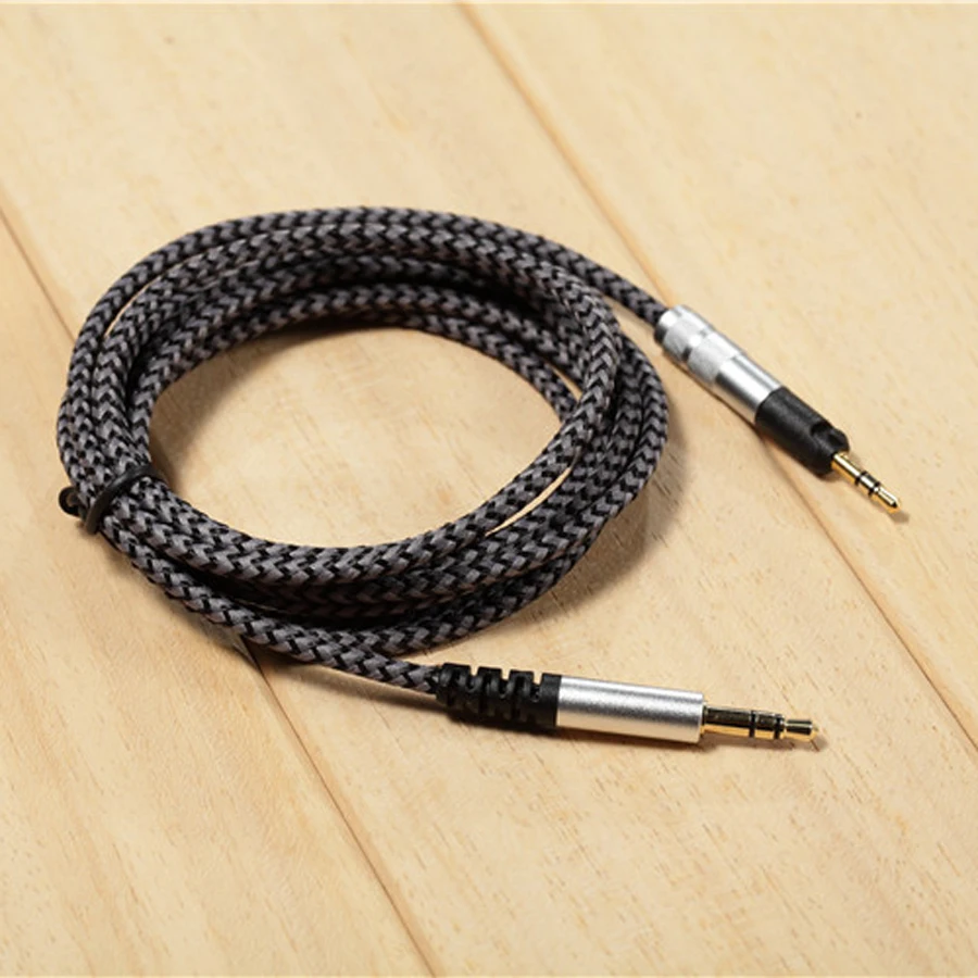 Replacement Cable Cord for Sennheiser HD598 HD558 HD518 HD 598 Headphone Headset 3 5mm to 2 5mm Stereo Bass Audio Cables