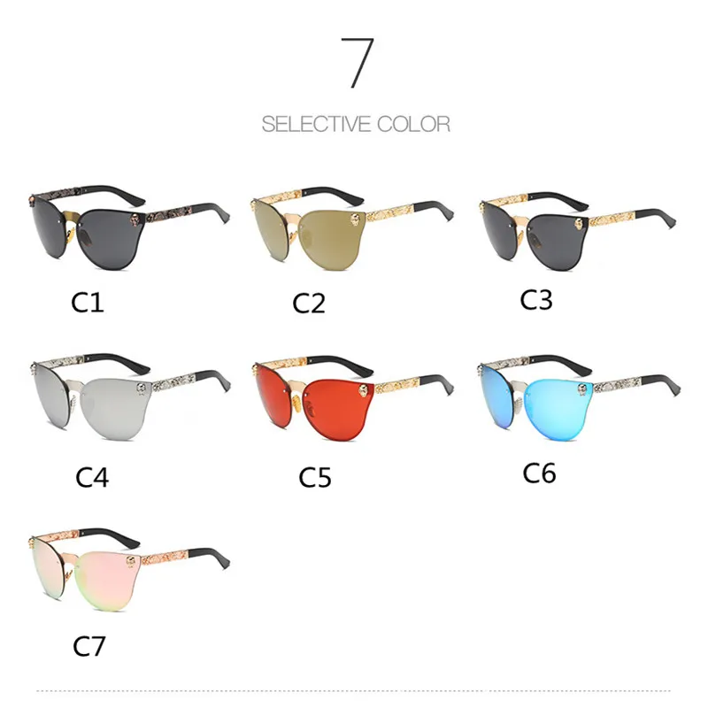 AIMISUV, модные женские готические солнцезащитные очки, женские солнцезащитные очки с металлической оправой, высококачественные роскошные солнцезащитные очки Oculos De Sol