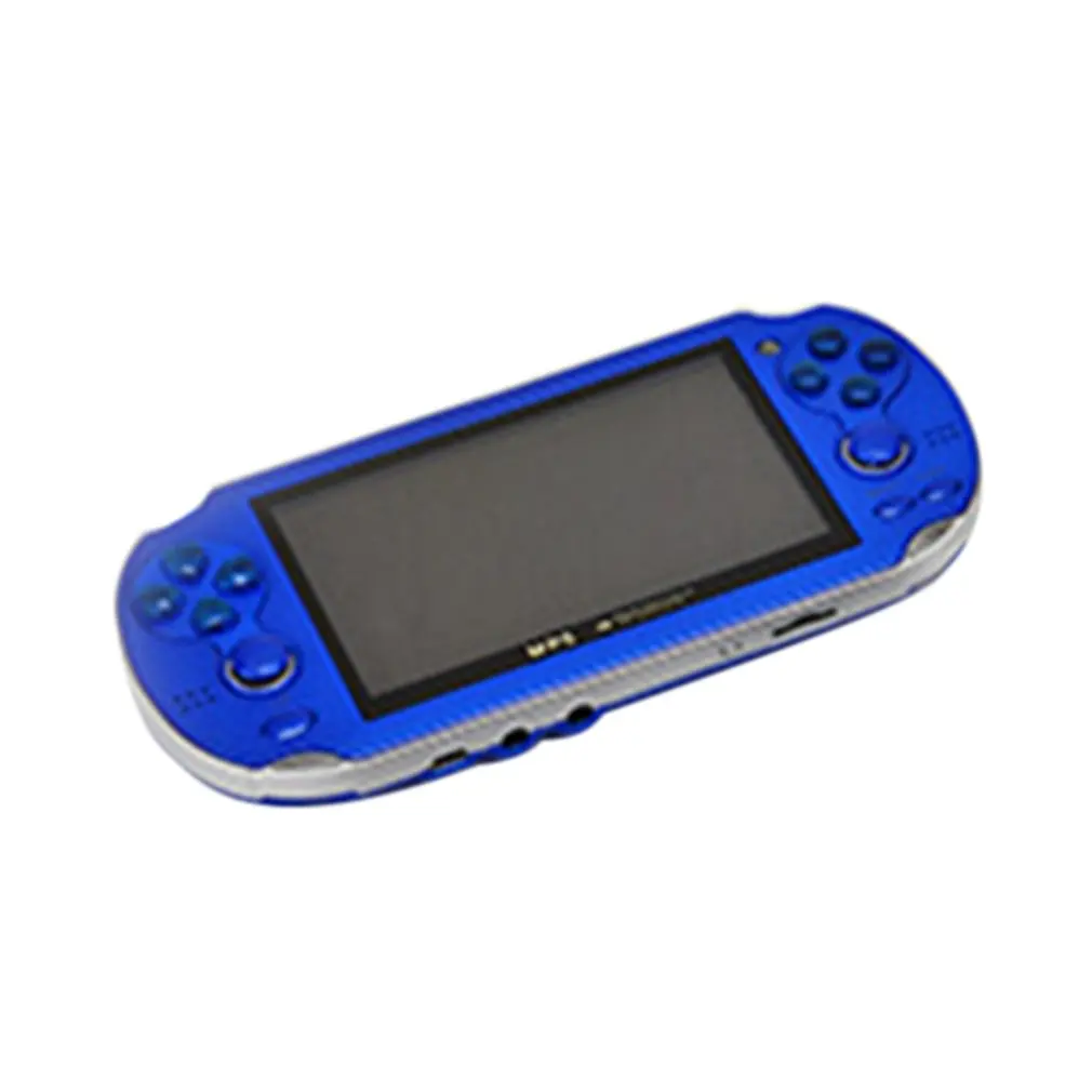 4,3 дюймов для Psp двойной рокер портативная игровая консоль ностальгическая Классическая игровая машина 8 г Память Ретро Аркада - Цвет: blue