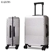KLQDZMS 2" 24 дюймов ABS+ PC багаж на колесиках Дорожный чемодан для бизнеса кабина сумка для ручной клади с колесиками