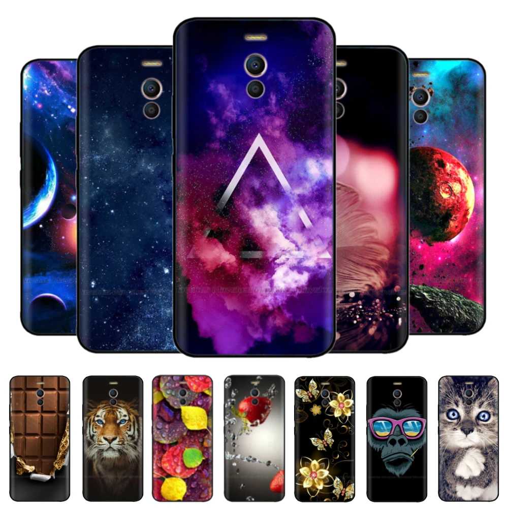 For Meizu M6 Note Case Silicone Soft TPU Back Cover Case For Meizu M6 Note M6Note Case M 6 Note 6M Cartoon Bumper Coque Funda cases for meizu belt