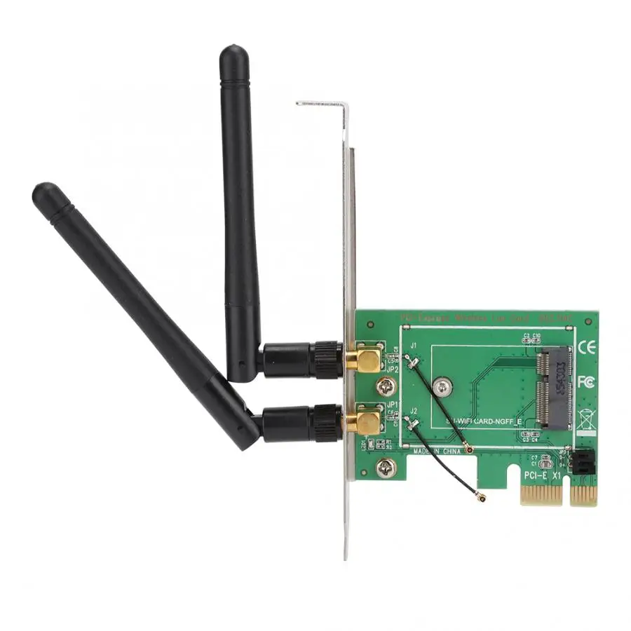 A+ E/E ключ M.2 к PCI-E Настольный Riser Card ноутбук беспроводная сетевая карта с Bluetooth