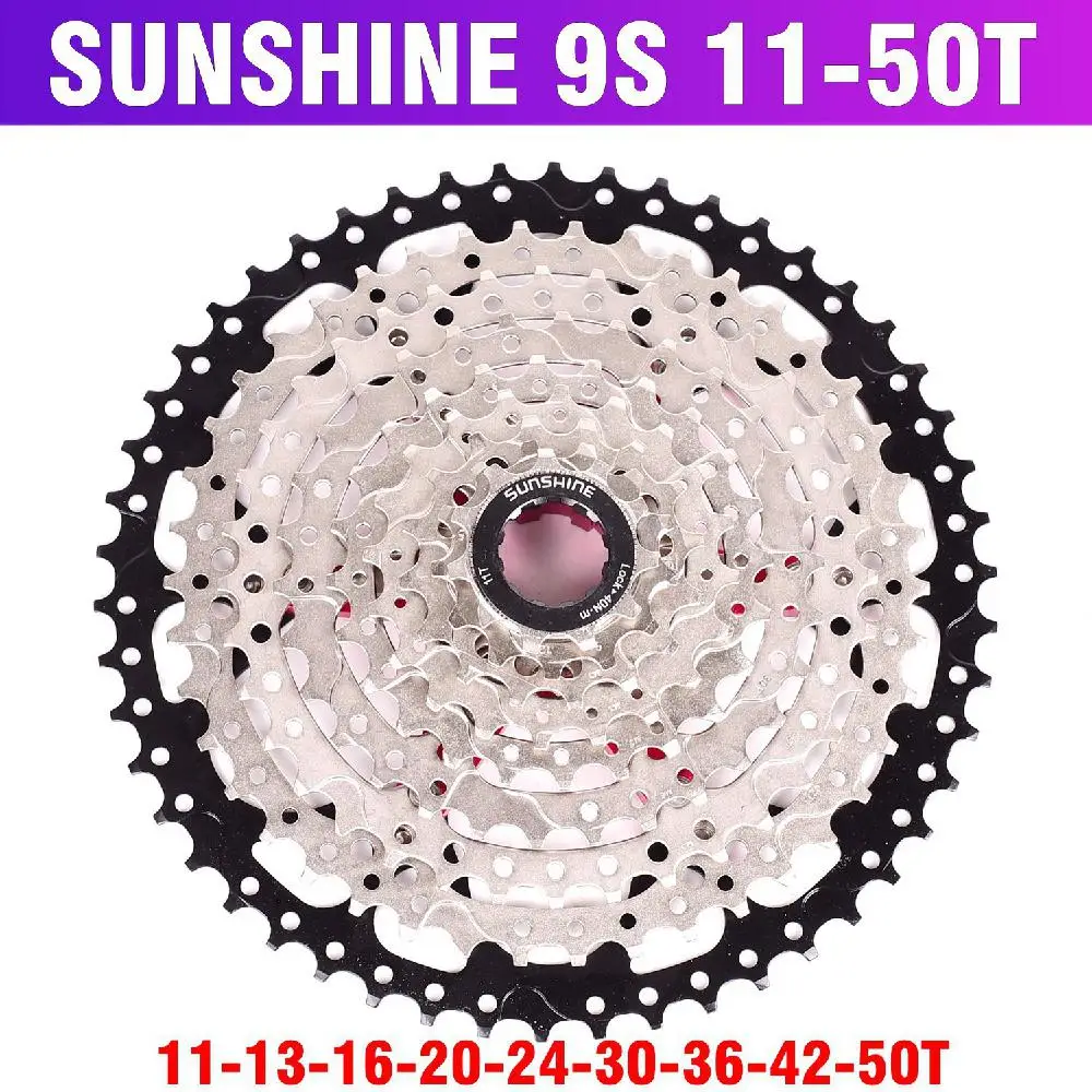 9 скоростей 11-32 36 40 42 50T велосипед свободного хода для Shimano MTB Горный шоссейный велосипед кассета свободного хода Велоспорт маховик звездочка