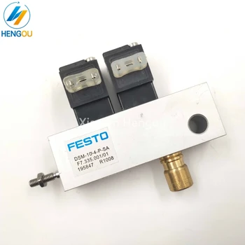 

F7.335.001 Solenoid valve Copper head FESTO DSM-10-4-9-SA Offset SM102 CD102 printing machine F7.335.001/01