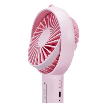

USB Portable Simple Handheld Desktop Fan Shaken Up And Down Fan With Non-slip Bottom Sheath Summer Outdoor Activity Decoration