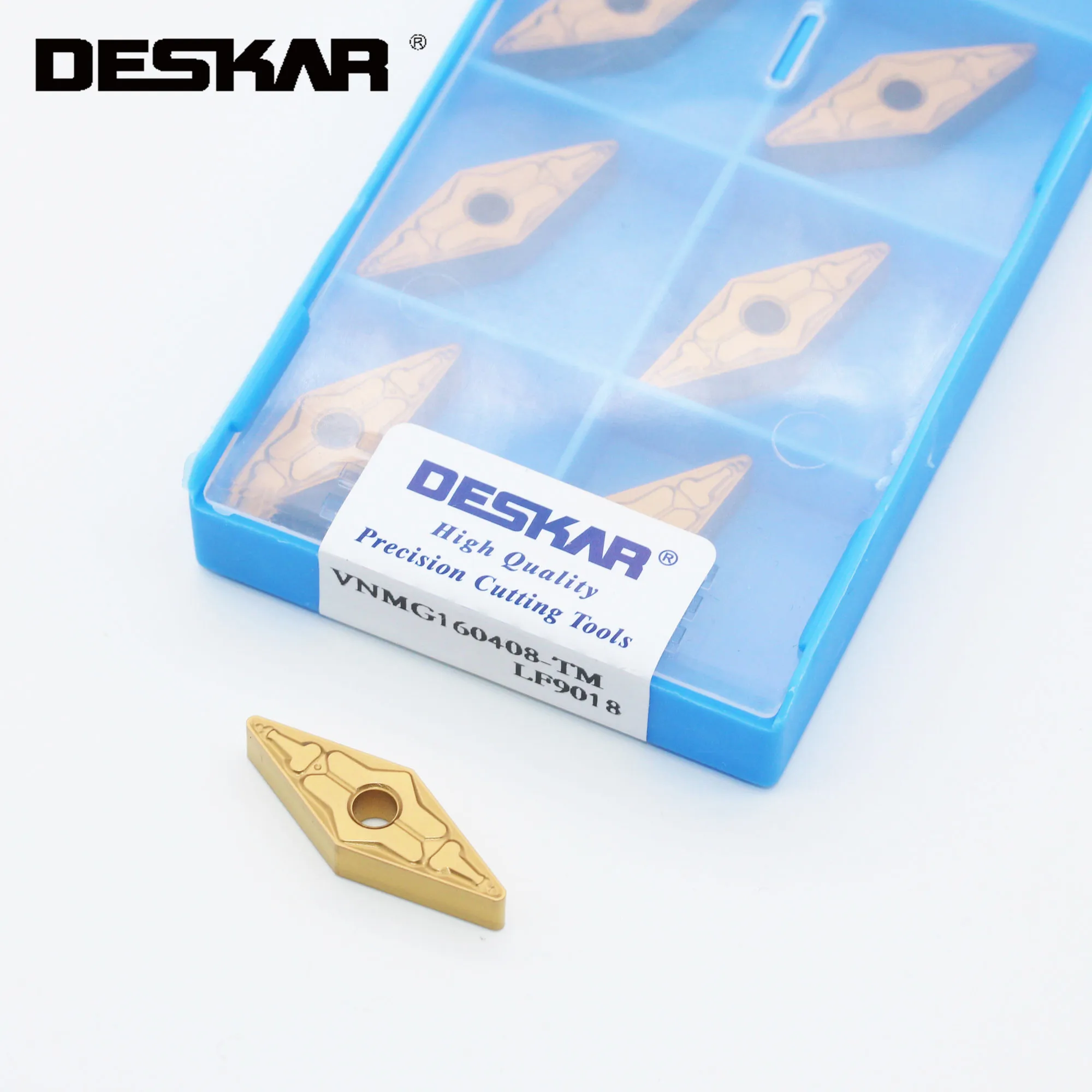 Tools Turning Tool 10PCS DESKAR VBMT160404 VBMT 160408 MV LF6018 LF6118
