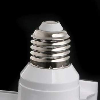 

5 In 1 E27 To E27 Base Socket Splitter LED Light Lamp Bulb Adapter Holder Q0KF