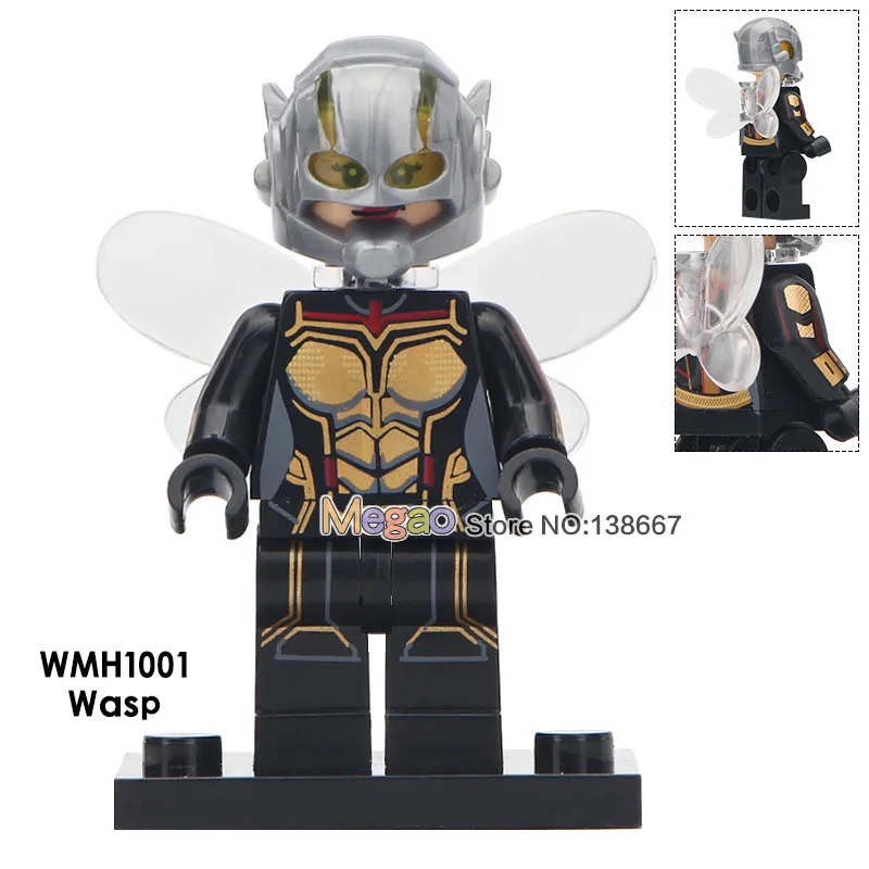 50 pcs/lot Logoings Building Blocks Super Heroes Frost Thunder Punisher Spiderman Toxin Action Model Toys For Children - Цвет: Темно-серый
