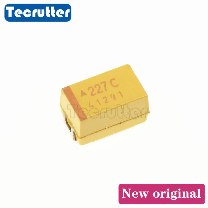 

10PCS 7343 E 227C 16V 7343E 220UF 227C 16V SMD Tantalum capacitor